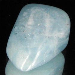 29.65ct Strong Blue Freeform Aquamarine Cabochon (GEM-33695)