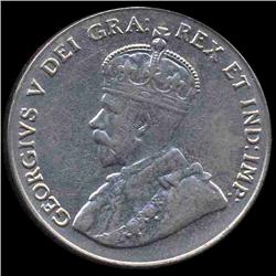 1927 Canada 5c Higher Grade (COI-8283)