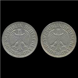 1962G Germany 1 Mark Hi Grade RARE (COI-8158)