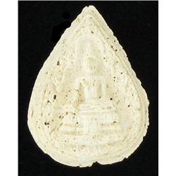 Thai Temple Buddha Amulet with Case (ANT-1168)