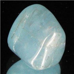 26.35ct Strong Blue Freeform Aquamarine Cabochon (GEM-33715)