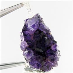 80.47ctw Uruguay Amethest & Silver Pendant (JEW-3025)