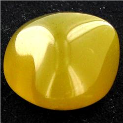 18ct Yellow Opal Freeform Cabochon (GEM-34386)