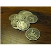 Image 1 : Lot of 10 Barber Quarter Dollars-Circulated