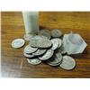 Roll of Mercury Dimes g-xf grades- 50 Coins