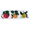 Image 1 : COLORFUL FRUIT MITRA HAND COLORED ETCHING RARE SALE