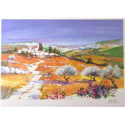 COLORFUL LANDSCAPE LIQUIDATING ALL LTD ED ART