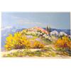 Image 1 : COLORFUL LANDSCAPE SIGNED LIMITED EDITION LITHOGRAPH ON PAPER