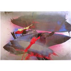 ONLY $100 ORIGINAL ABSTRACT PAINTING ON PAPER SALE