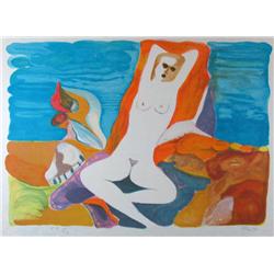 ABSTRACT NUDE COLORFUL FOUR PIECE SUITE AVAILABLE