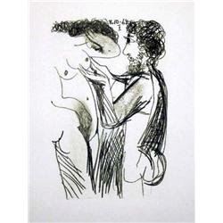 1964 PICASSO RARE LIMITED EDITION DRAWING