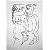 Image 1 : EROTIC PICASSO RARE LTD ED HAND NUMBERED DRAWING