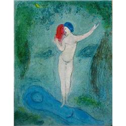 CHAGALL COLORED LITHOGRAPH RARE SALE HUGE SAVINGS