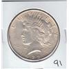 Image 1 : 1922 SILVER PEACE $1