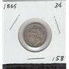 Image 1 : 3 CENT PIECE 1865 CIVIL WAR ERA