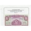 Image 1 : GREAT BRITAIN MILITARY CURRENCY 1 POUND 4TH SERIES (UNC)