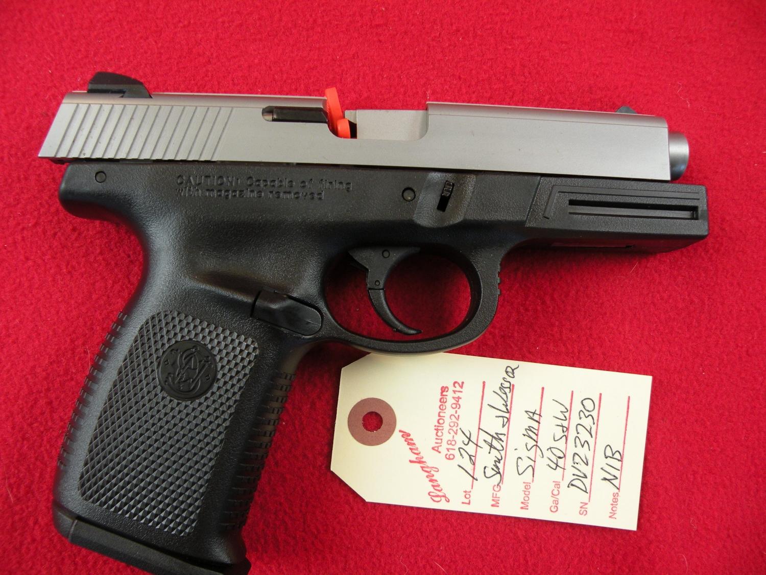 Smith and Wesson Sigma SW40VE 40 S&W