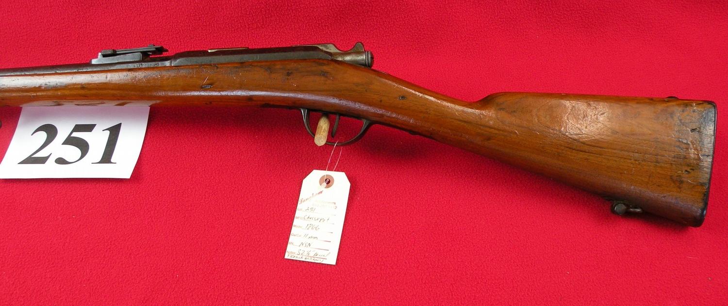 Chassepot 1866 11mm Single Shot French Rifle chassepot-1866-11mm-single-shot-french-rifle