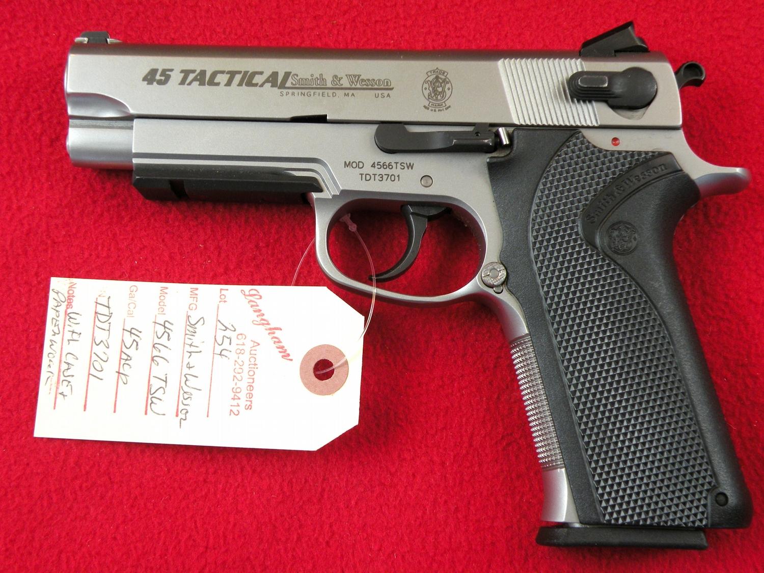 Smith & Wesson 4566TSW tactical 45 Acp