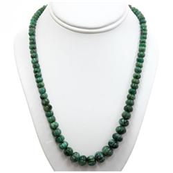 Emerald round 273.40 ctw Necklace
