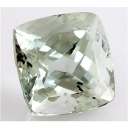 Natural Rare Green Kunzite Square Cut 23x23mm estimated 1 pc per lot 74.63ctw