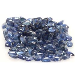 Natural Light Blue Sapphire Oval Cut AA 5x3mm estimated 164 pc per lot 48.20ctw