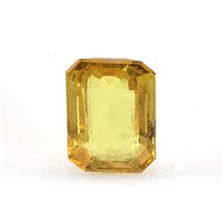 Natural Lemon Topaz Emerald Cut 20x25mm estimated 1 pc per lot 33.01ctw