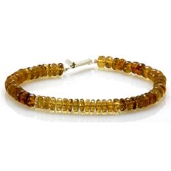 Natural Beer Quarts Bracelet with clasp