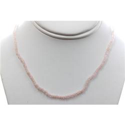 Rose Quartz 26.50 ctw Necklace