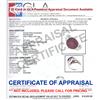 Image 3 : Genuine  Ruby 8.10 ctw & Diamond Ring 10KT Gold 7.25