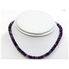 Image 1 : Amethyst beads 70.0 ctw Necklace