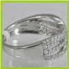 Image 2 : Genuine  0.60 ctw Diamond Ring 18KT White Gold
