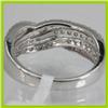 Image 3 : Genuine  0.60 ctw Diamond Ring 18KT White Gold