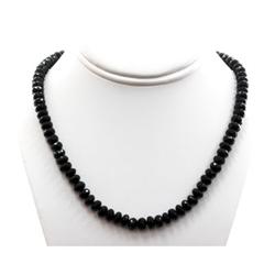 Black Spinal 281.28 ctw Necklace