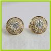 Image 1 : Genuine 0.45 ctw Diamond Earring 18kt Gold-Yellow