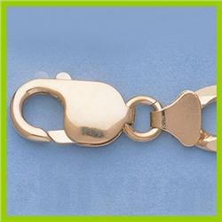 Genuine 16" 14kt Italian Gold-Yellow 8.8mm, Figaro Chain Gauge:220, 43.2gr