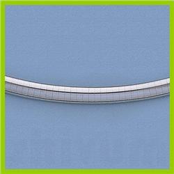 Genuine 14kt Italian 5mm, Omegas Half Round, 30.8gr