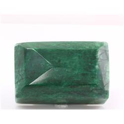 Natural Emerald Shape 100.67 ctw Emerald Beryl Gemstone 1 Emerald Cut Opaque Green