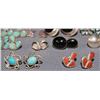 Image 2 : TEN PAIRS OF NAVAJO EARRINGS