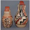 Image 2 : TWO JEMEZ POTTERY WEDDING VASES