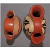Image 3 : TWO JEMEZ POTTERY WEDDING VASES