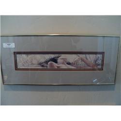 PRINT OF LADY LAYING DOWN, STEVE HANKS, 1982 {print sequence:} 004