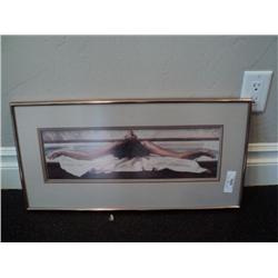 PRINT OF LADY IN HOT TUB, STEVE HANKS {print sequence:} 002