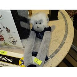 DALLAS COWBOYS STUFFED MONKEY