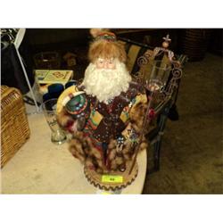 WESTERN SANTA CLAUS DECORATION