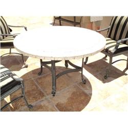 ROUND PATIO TABLE {print sequence:} 237
