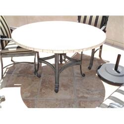 PATIO TABLE, ROUND {print sequence:} 239