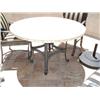 Image 1 : PATIO TABLE, ROUND {print sequence:} 239