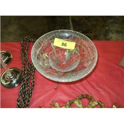 DECORATIVE GLASS BOWL