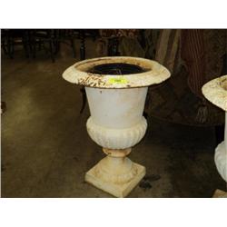 HEAVY CAST IRON URN {print sequence:} 242